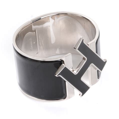 hermes bracelet silver h|hermes extra wide h bracelet.